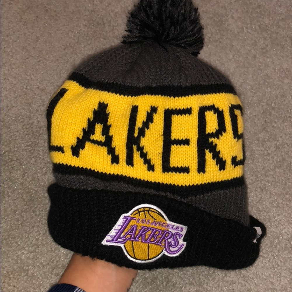 Lakers beanie